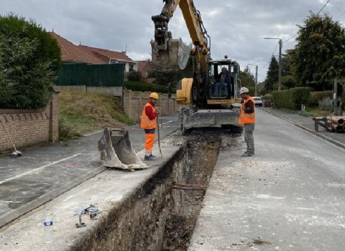 Création d’un réseaux d’assainissement des Eaux Usées