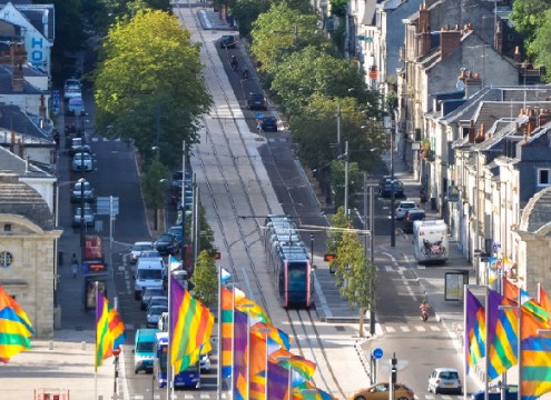 Réaménagement de la Place Choiseul Itinéraire cyclable n°9