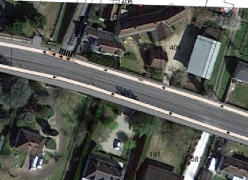 Itinéraire cyclable N°11 et 12 à Saint Martin