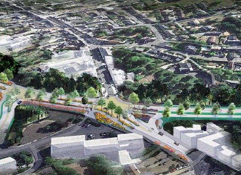 Requalification du carrefour