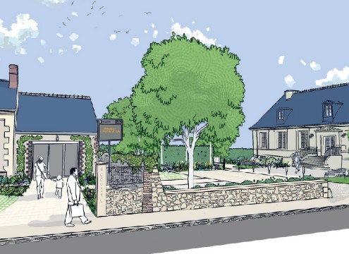 Réaménagement des abords de la Mairie